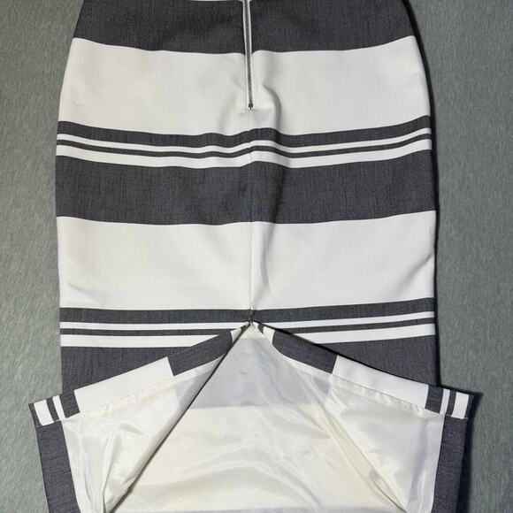 Elizabeth and James Aisling Striped Pencil Skirt - Picture 5 of 6